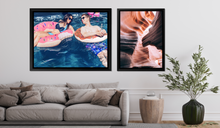 Load image into Gallery viewer, Framed Canvas prints
